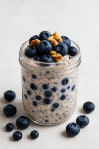 Creamy Blueberry Breakfast Oats