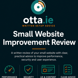 Small website improvement review design