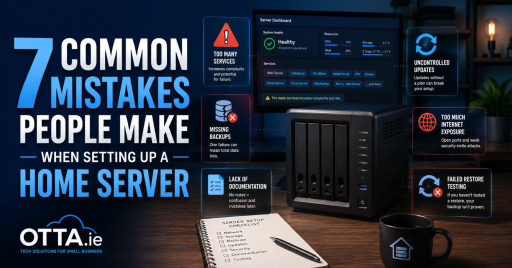 7 Common Mistakes People Make When Setting Up a Home Server