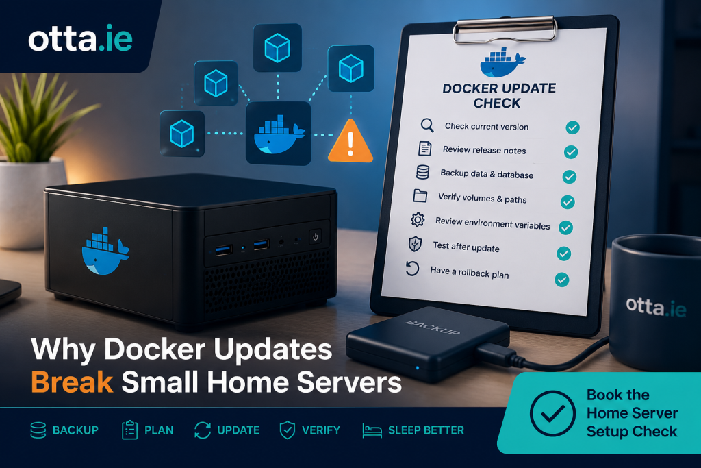 Docker update checklist for home servers